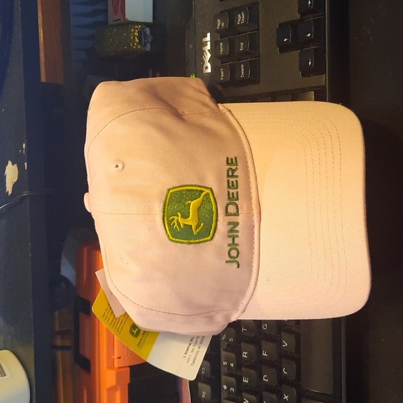 2 for $15 John Deere pink cap - Picture 2 of 3